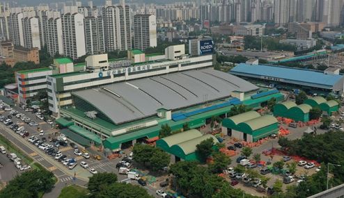 사진자료(삼산농산물도매시장 전경사진)