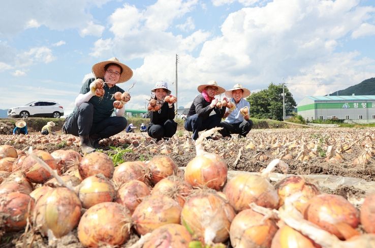 함양군, 농촌일손돕기 나서