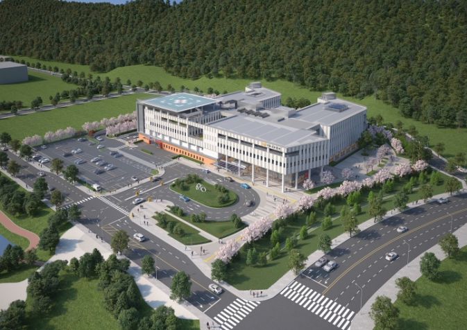 2030 음성시 건설을 향해_조감도(국립소방병원)