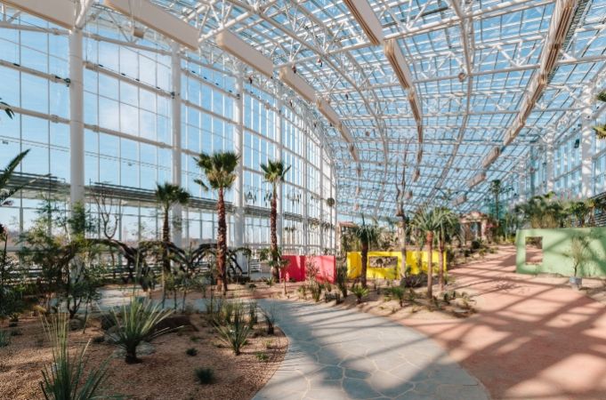 일월수목원 온실