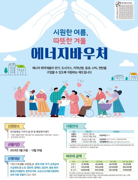 양구군, 취약계층 대상 에너지바우처 사업 추진