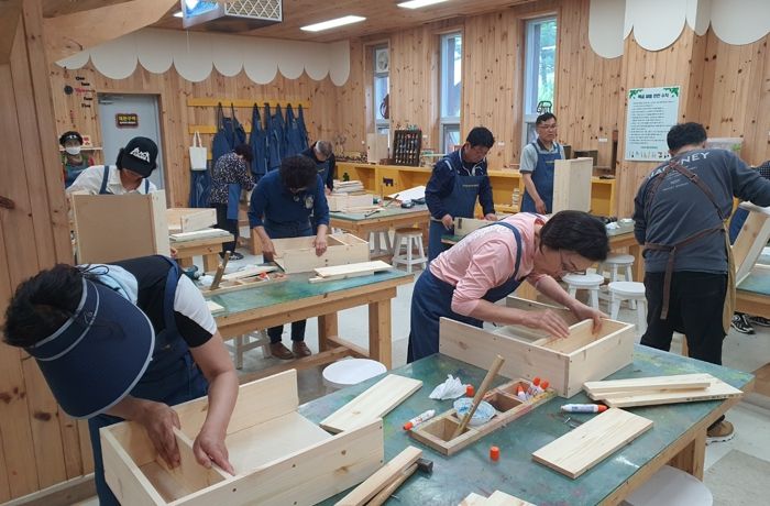 거창군, 하반기 선도자 목공체험교실 참가자 모집