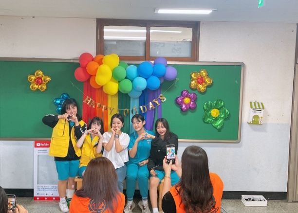 정왕중‘신입생 입학 백일 맞이’행사