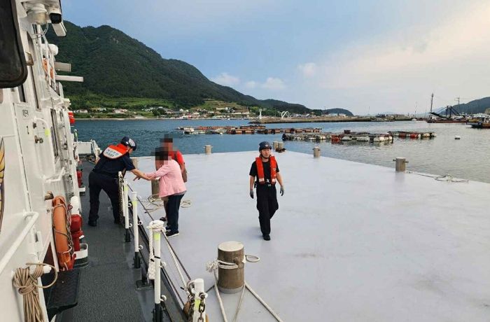 사천해경, 사량도 심장질환 응급환자 긴급 이송