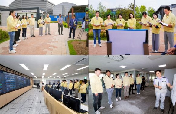 김포시의회, 주요 사업장 행정사무감사 현장 확인