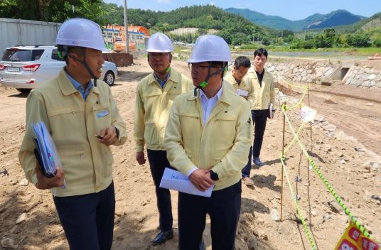 장흥 재해취약지역 현장점검 사진