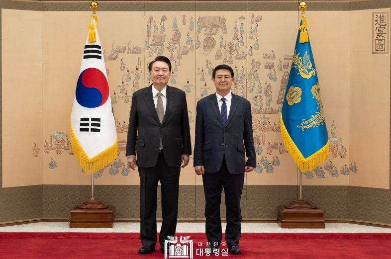 해외 공관장 신임장 수여