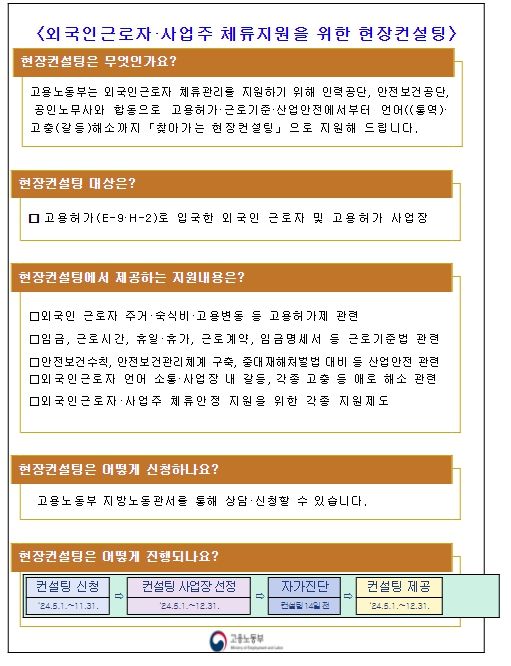 현장컨설팅 안내문